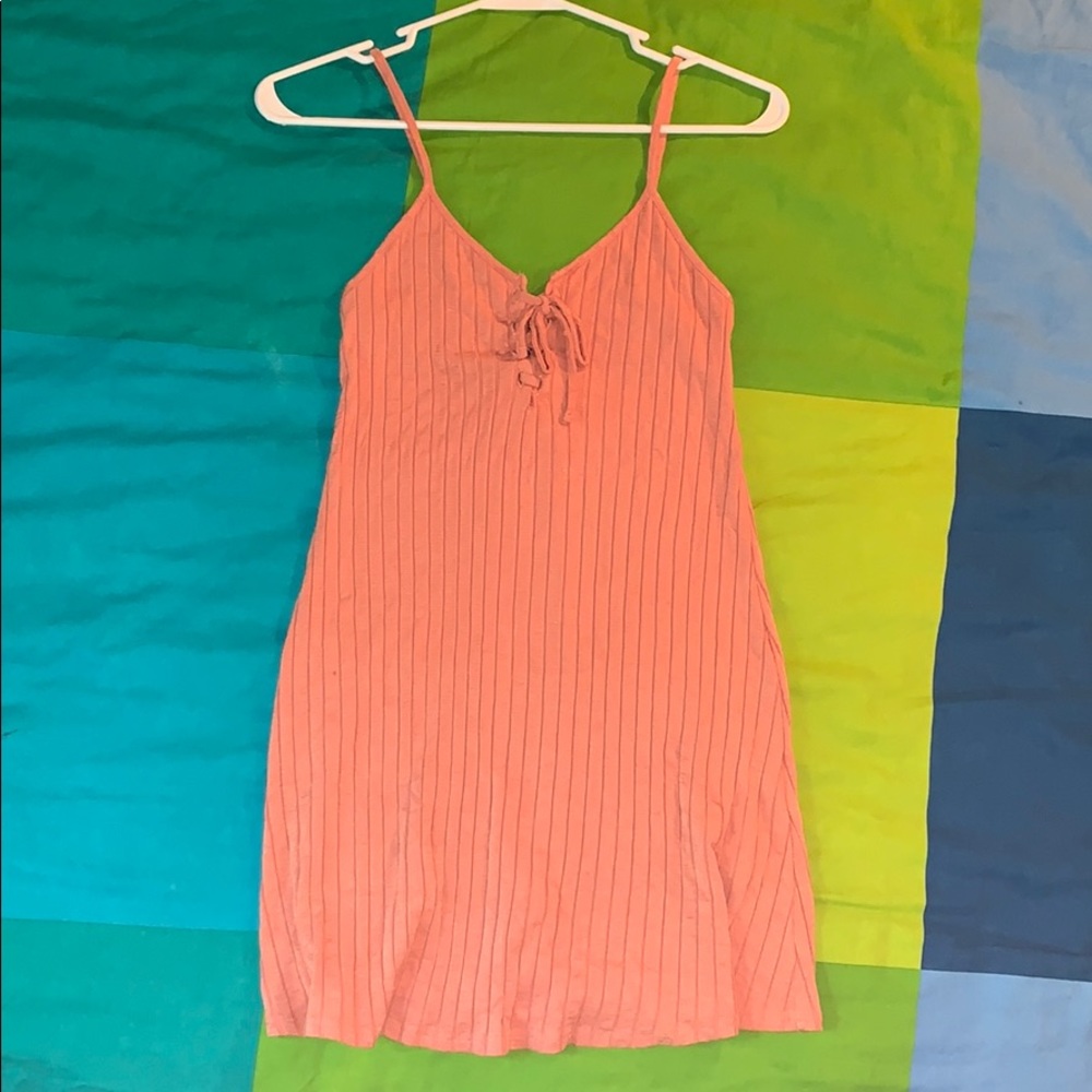 Forever 21 salmon summer dress